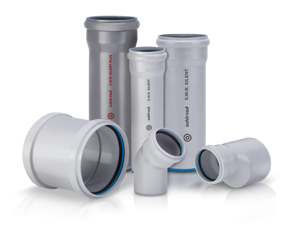 Low Noise SWR Pipes & Fittings UPVC SWR Pipes Ashirvad Pipes