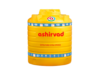 Yellow Color 4 Layer Water Tank