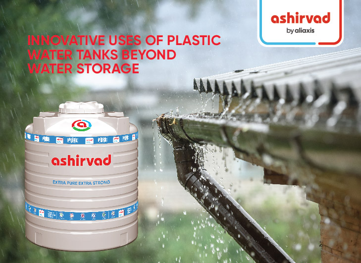 Hero image: Innovative uses of plastic water tanks
