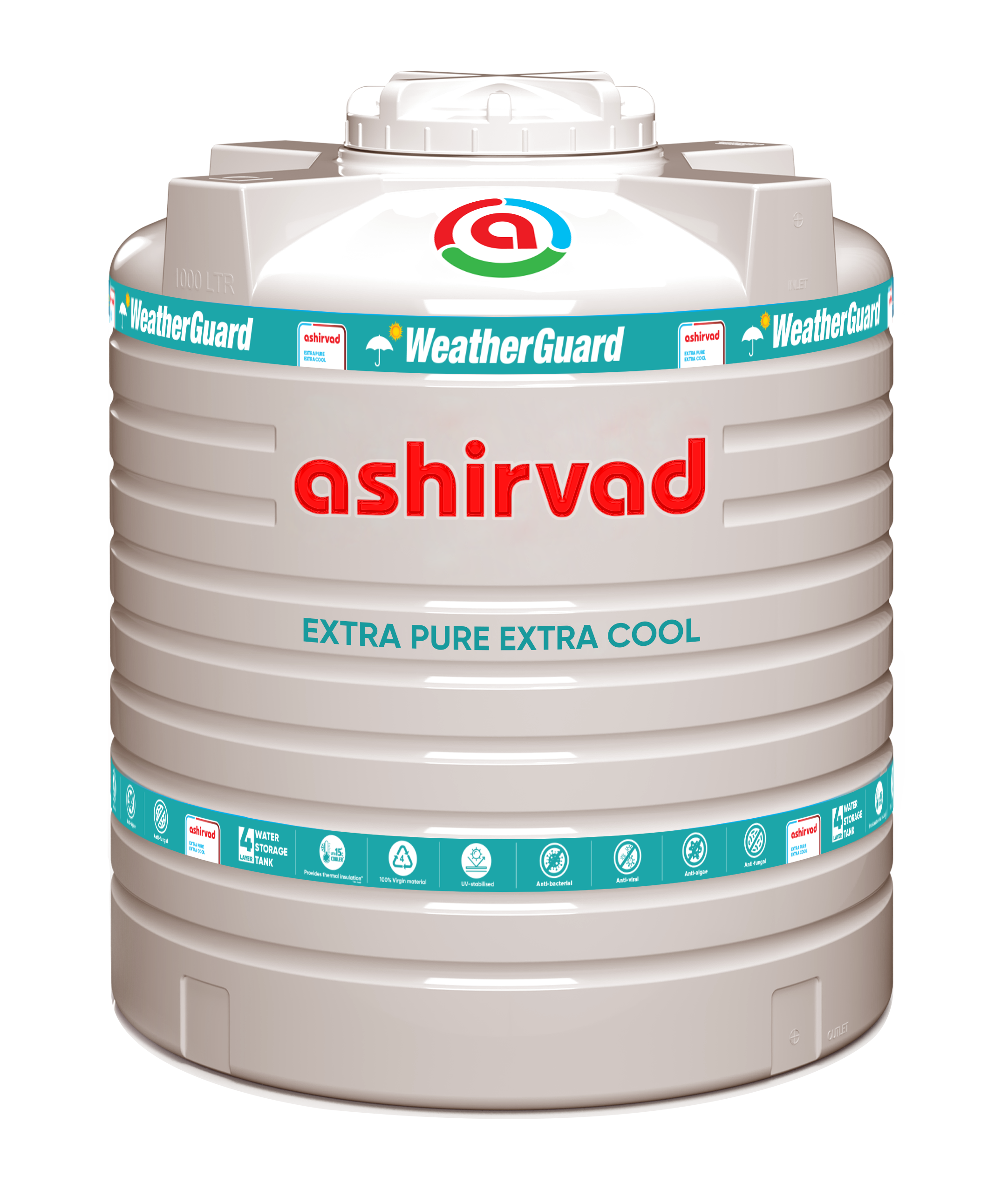 White Color Water Tank