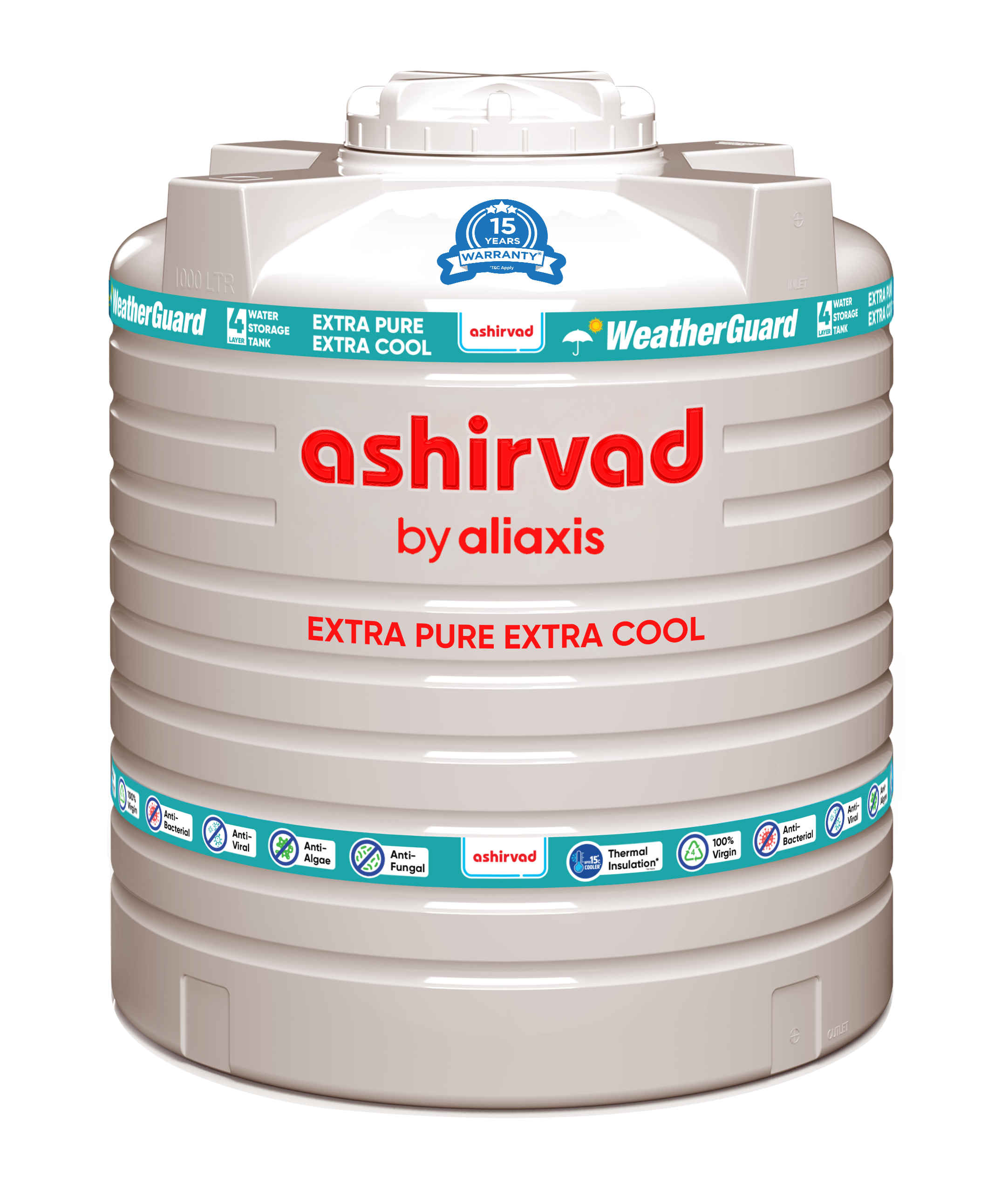 White Color Water Tank