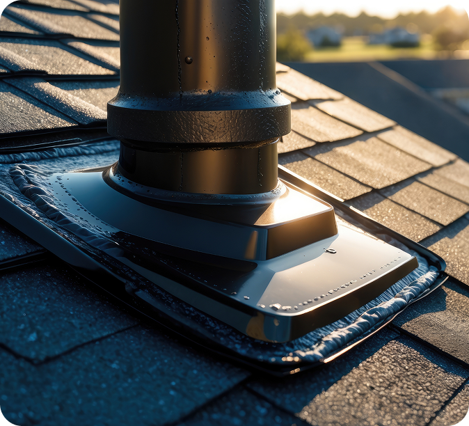 No Roof Penetration Required