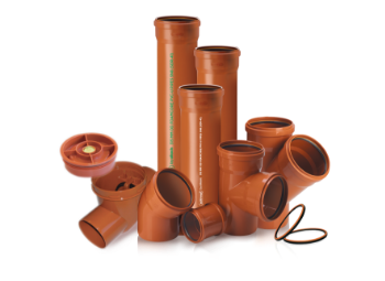 Ashirvad underground drainage pipes for for residential and commercial use 
