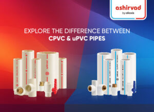 Image showing different UPVC and CPVC pipes and fittings