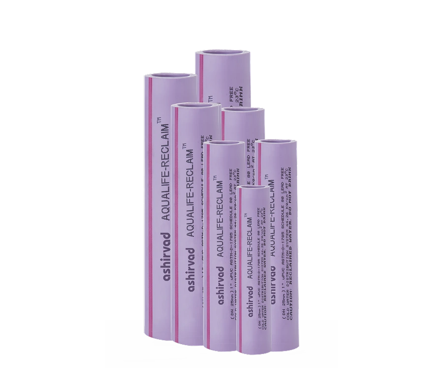 Ashirvad Aqualife Reclaim UPVC Piping System