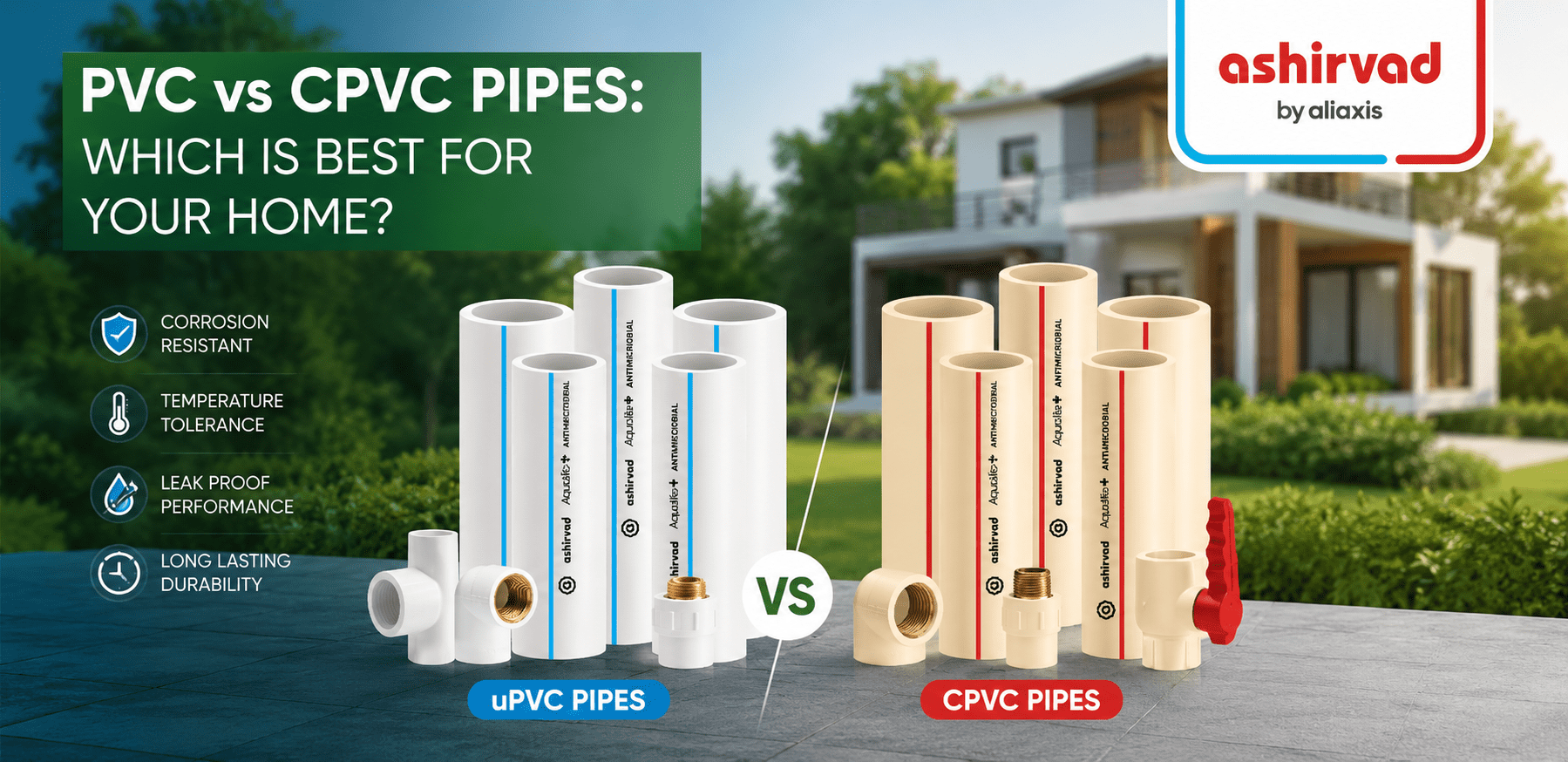 PVC vs CPVC Pipes: Which is Best for Your Home?